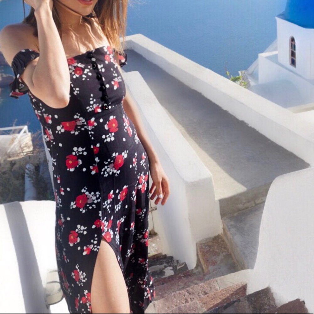 Flynn Skye bardot maxi size xs